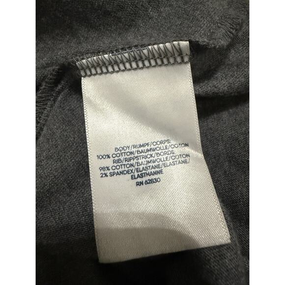 Lands End Women’s Gray Mock Neck Pullover Winter Fall Shirt Medium - Picture 6 of 6